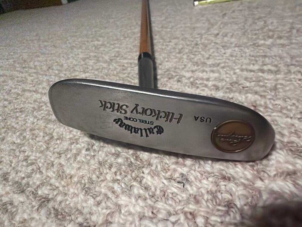Vintage Callaway Hickory Stick Little Poison II Putter 35” RH Golf Club Rare 90s